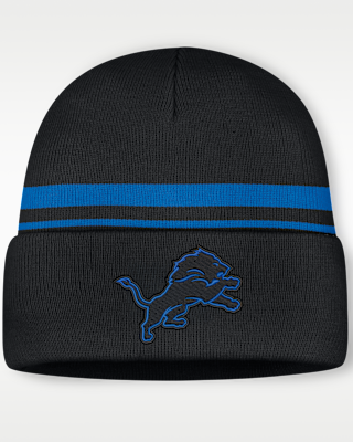 Detroit Lions Primetime Utility Men's Nike NFL Cuffed Beanie. Nike.com